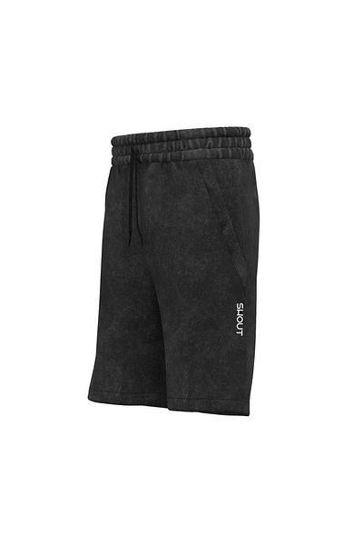 Shout Oversize Shout Basic - Σορτς Acid Wash