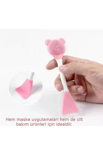 obrigado Facial Brush Oil Applicator Exfoliating Brush Makeup Spatula Tool Facial Cleansing Brush for Women