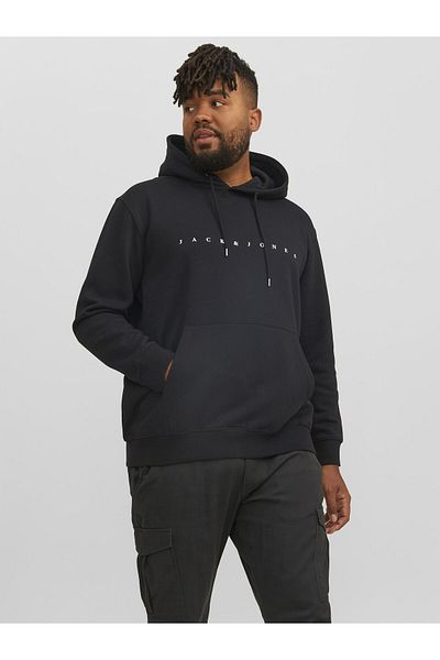 Jack & Jones Plus Kapuzenpullover Plus Logo Kapuzenpullover