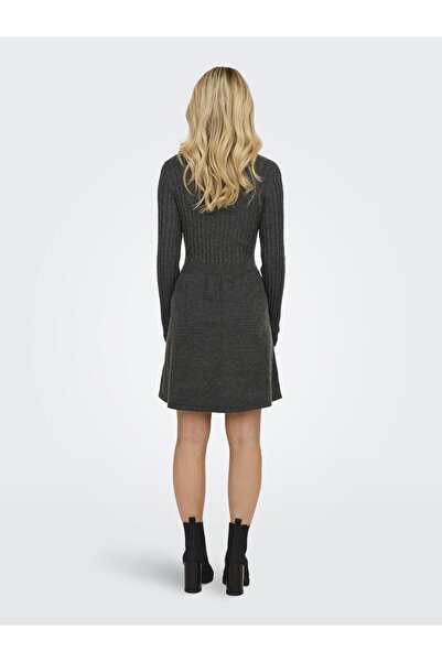 ONLY Strickkleid Onlfia Midikleid