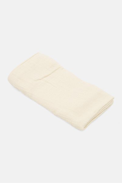 Muy Mucho Muslin Cushion Cover 45 L X 45 W Cm, Off White