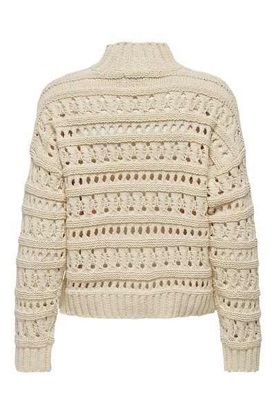 ONLY Pulover tricotat pentru femei Onlleah Ls cu gât înalt