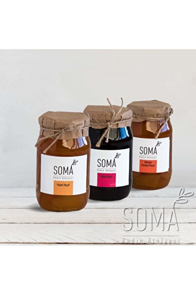 Soma Kadın Atölyesi Ege Yöresel Gıda Paketi 3'Lü Reçel