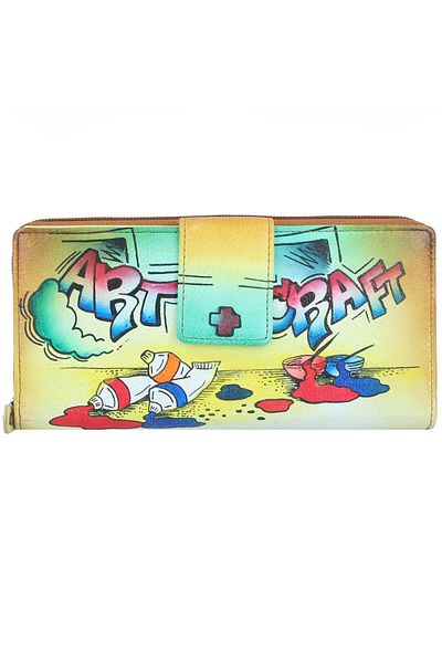 Greenland Nature Art+Craft wallet RFID leather 20 cm