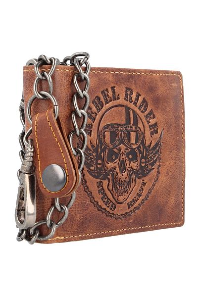 Greenburry Rebel Rider Biker wallet leather 13 cm