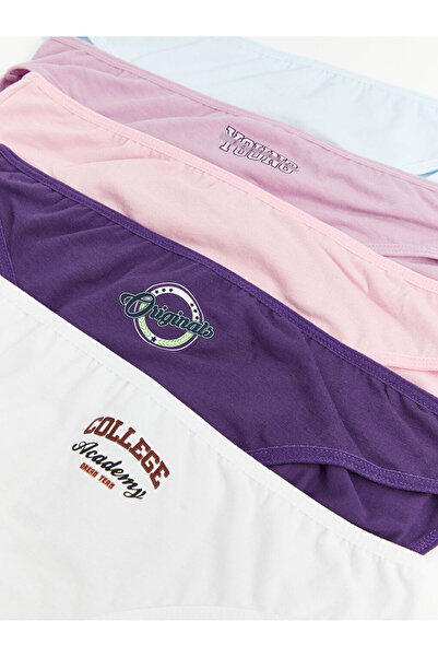 LC Waikiki Pachet de 5 chiloți bikini imprimați