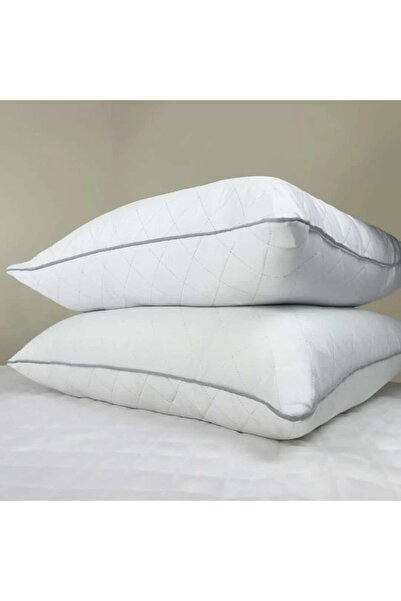 Lady Home Ogi Home Quilted Premium Piping 1000 γρ. Μαξιλάρι σιλικόνης 2 τεμαχίων