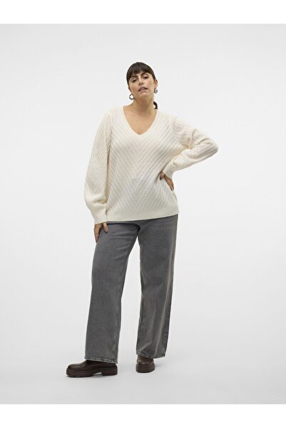 Veromoda Curve Strickpullover VMCSTINNA Kazak