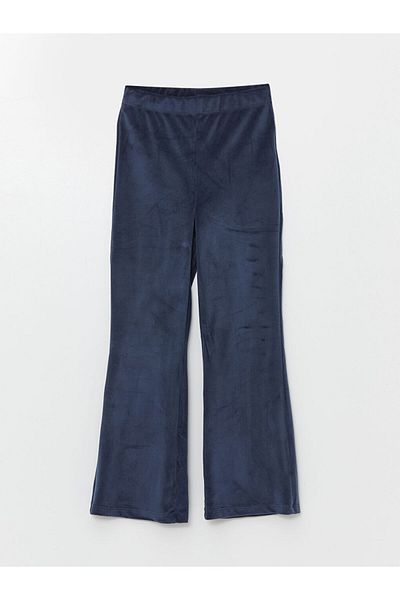 LC Waikiki Basic Velvet Φούτερ για Κορίτσια - Ελαστική μέση