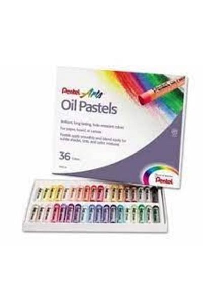 Pentel Arts Yağlı Pastel Boya - 36 Renk / Yphn36