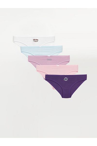 LC Waikiki Pachet de 5 chiloți bikini imprimați