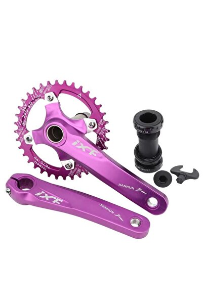 SARİSSA BİSİKLET İXF 32T Tek Yaprak Aynakol Seti Göbek+Aynakol+Yaprak 104 BCD bisiklet krank Seti