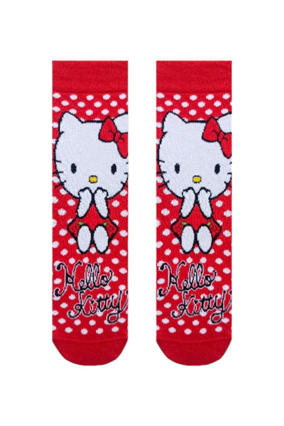 ZEYZEY MONKEY Set of 4 Character Patterned Mixed Color Teenage Girls Socks