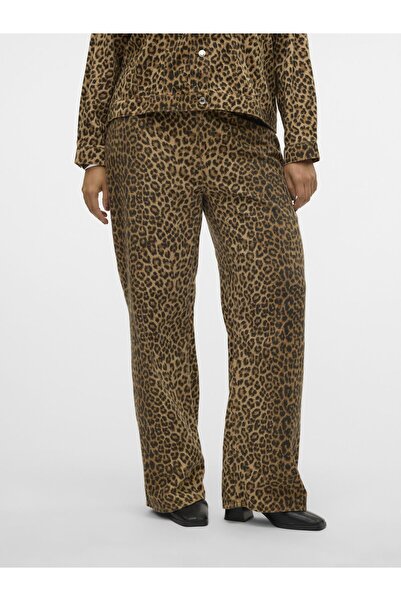 Veromoda Curve Weit geschnitten VMCTESSA Hohe Taille Weiter Beinschnitt Jeans