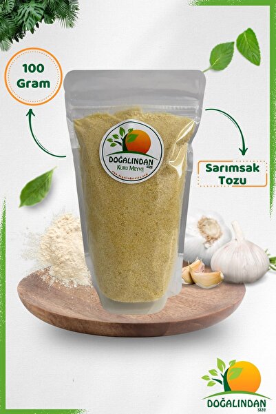 DoğalındanSize Doğal Katkısız Kurutulmuş Sarımsak Tozu 100 Gr.