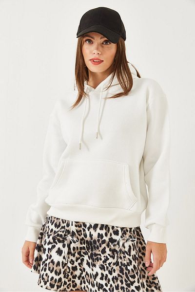 Bianco Lucci Dámska vrecková mikina Kangaroo Mbhs012 60601012