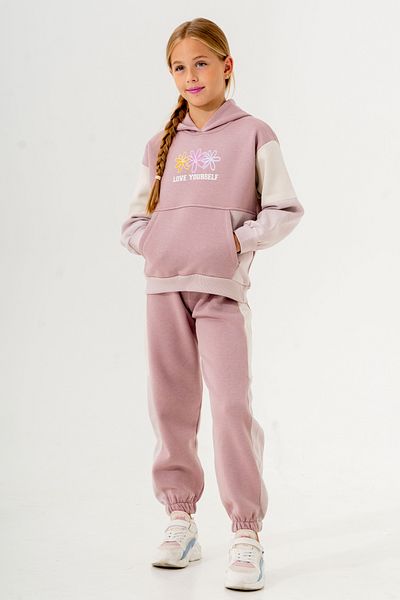 Smile Kids Girl's Powder Kangaroo Pocket 5-9 Years Set - 3610-3