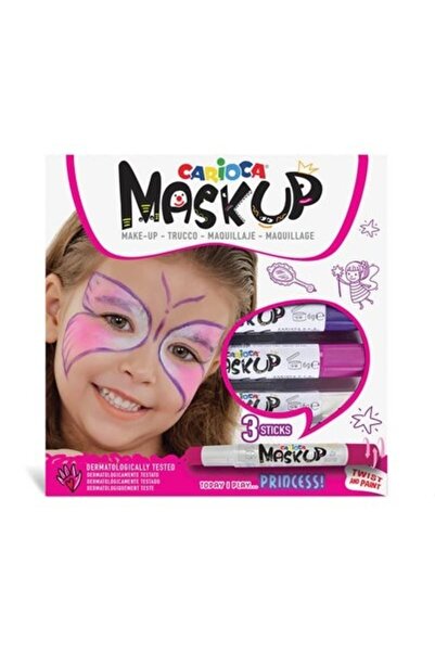 CARIOCA Mask Up Prenses 3 Renk Yüz Boyası