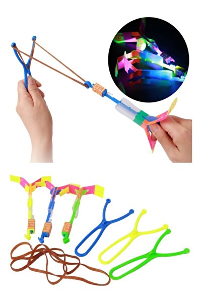 smilechild Işıklı Renkli Sapan Oyuncak 3 Adet