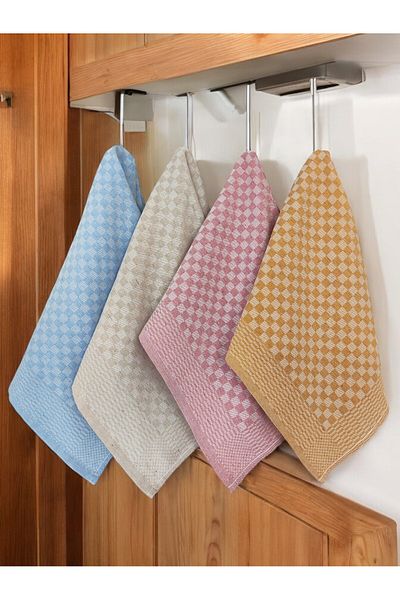 CNR Garden Set de 4 cârpe de uscare 40x60 cm Prosoape de bucătărie Set de uscare prosoape de mână
