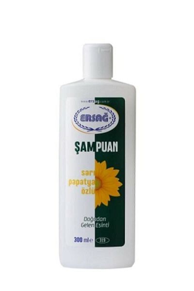 Ersağ Yellow Chamomile Extract Shampoo 300 ml (Please Read the Use Way) Official Distributor Product