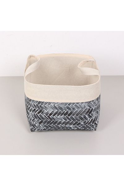 Mylamp Καλάθι Humi 25x25x21 cm Φυσικό Μπαμπού M