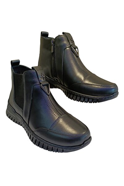 ayaktrendi Cizme casual de damă Foot Trend 1453 din piele naturală