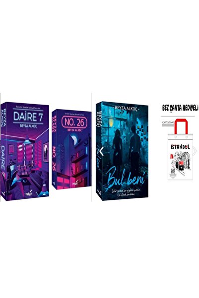 İndigo Kitap Daire 7 - No 26 - Bul Beni Karton Kapak Bdrkitap