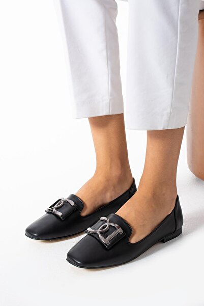 Paris Shoes Ženski crni DC dodatak za svakodnevnu upotrebu Baletanke