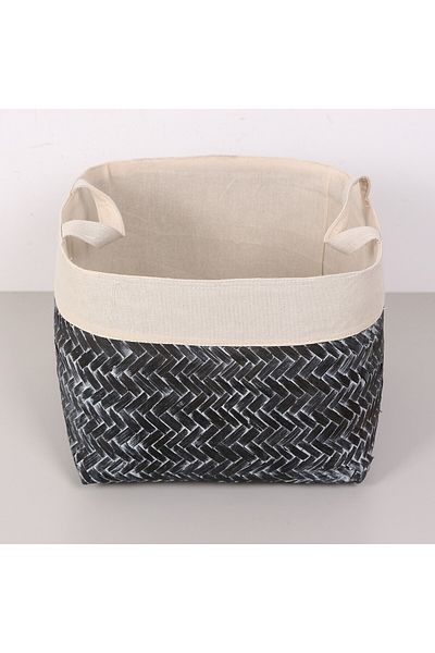 Mylamp Καλάθι Humi 36x36x28 cm Φυσικό Μπαμπού L