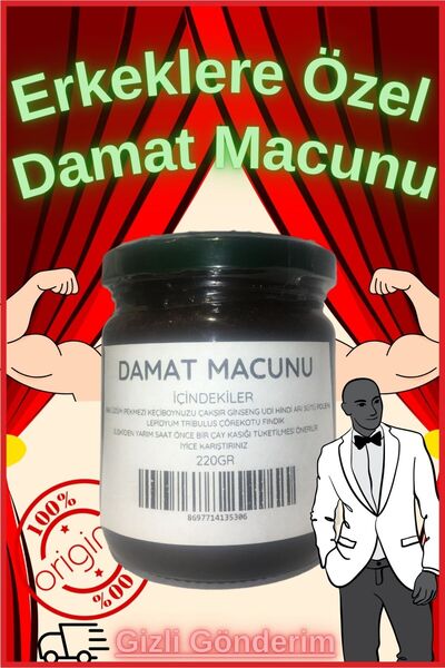 Aktarzane Damat Macunu Enerji Macun Erkek Macunu Çeyizlik Avantajlı 220gr