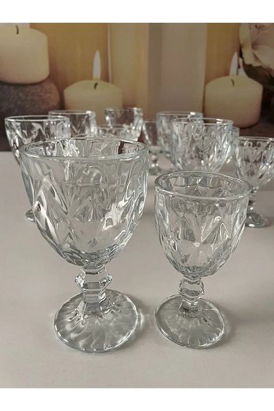 Astra Market 12 Piece Marmara Soft Drink Set Royaleks-Rgy8014