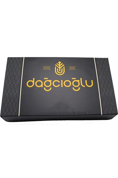 Dağcıoğlu Square Turkish Delight with Coconut and Hazelnut 1 kg