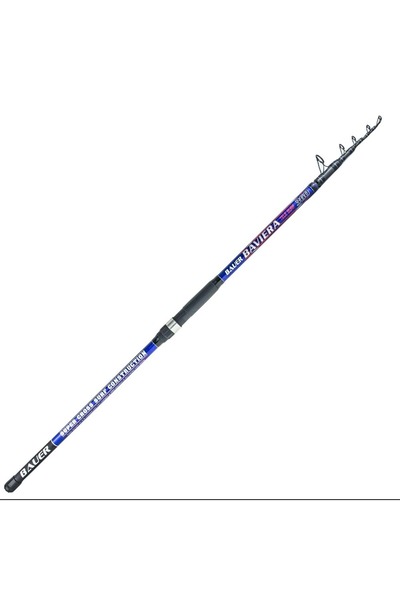 Genel Markalar Baviera 3.90m Teleskopik Surf Olta Kamışı 100-200gr