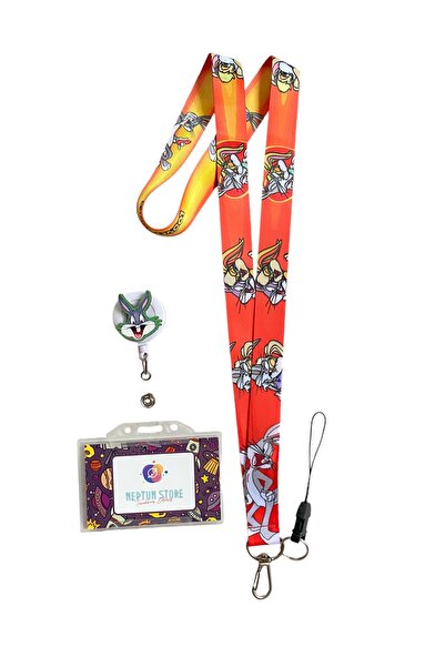 neptünstore Set de 3 bucăți pentru gât, șnur, suport pentru ecuson Yoyo m2