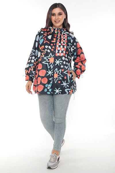 Lady Majestic Plus Size Women's Waterproof Lined Raincoat 1st Quality Special Design