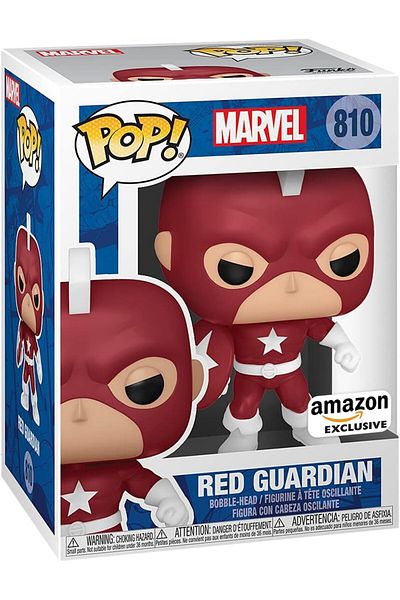 Funko بوب! Mar-vel: سنة الدرع - مجسم مراجعة الجارديان الأحمر