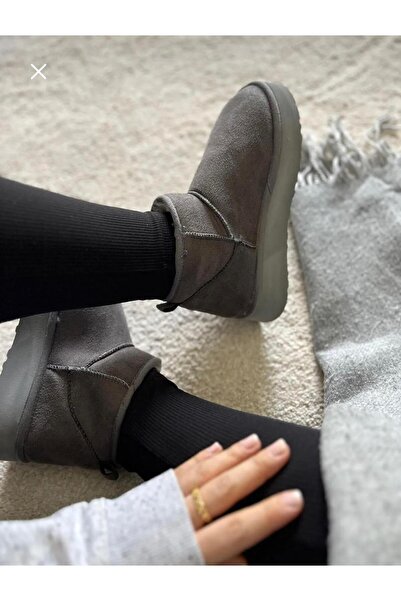 VANİLLA LİFE Kadın Süet Yarım Bot&bootie