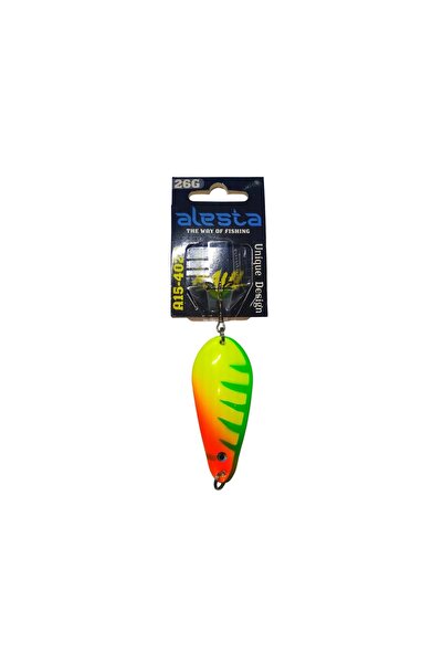 Alesta Raul 4020-TG1 26gr Tiger 1 Turna Metal Kaşık Sahte Yem
