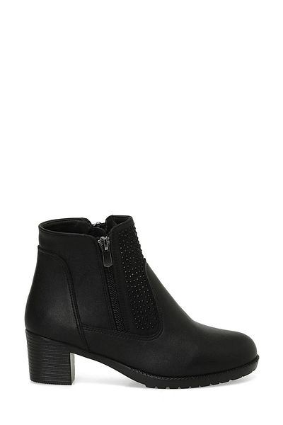 Polaris 166686   Black Stone Women's Heeled Boots