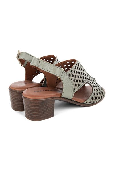 Hush Puppies Fi.To ( 624216 ) - Genuine Leather, Adjustable Velcro Anatomical Women's Sandals