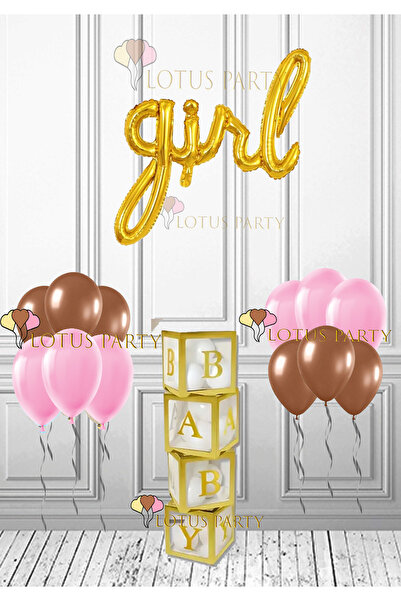 LOTUS PARTY Gold Ve Kahverengi Hastane Oda Süsleme - Yeni Doğan Oda Süsleme  ...