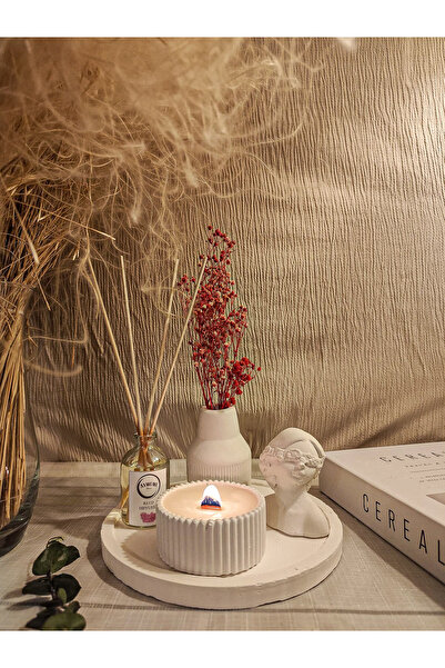 aymumi home Dekoratif Oda Kokulu Mum Ve seti