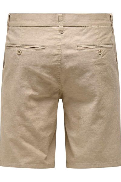 Only & Sons ONSMARK 0011 - Σορτς Algodon και Lençik Μπεζ
