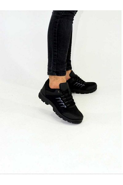 DÜNYA MAĞAZA Μαύρα ματ Unisex Ορθοπεδικά Αντιολισθητικά Αθλητικά Παπούτσια Trekking