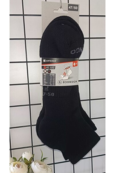 Decathlon 3 пари чорних тенісних шкарпеток - середньої довжини, rs 500