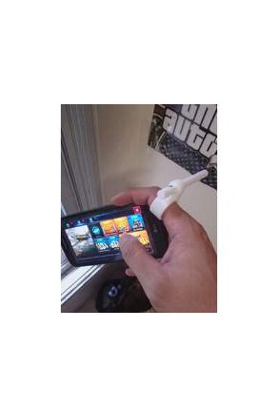 BYR Byr3D Game Finger Ring Holder White 2844661 (2 Pcs) It Is Just Plastic Apparatus