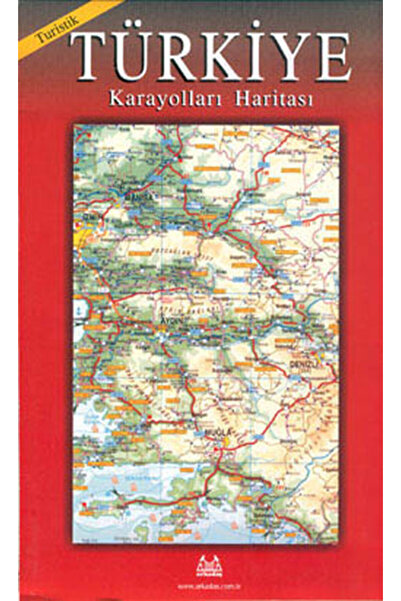 İthaki Yayınları Turistik Türkiye Karayolları Haritası