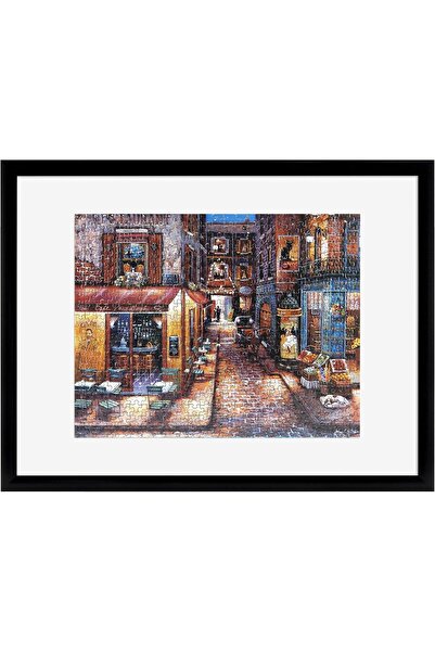 Flaneur 50x70 Puzzle Forma Tablo Çerçevesi