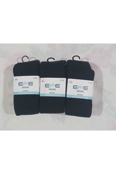 Efe Set of 3 Boys and Girls Towel Winter Seamless Socks